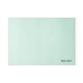 Personalized Mint Glass Cutting Board — Custom Name 'Melony'