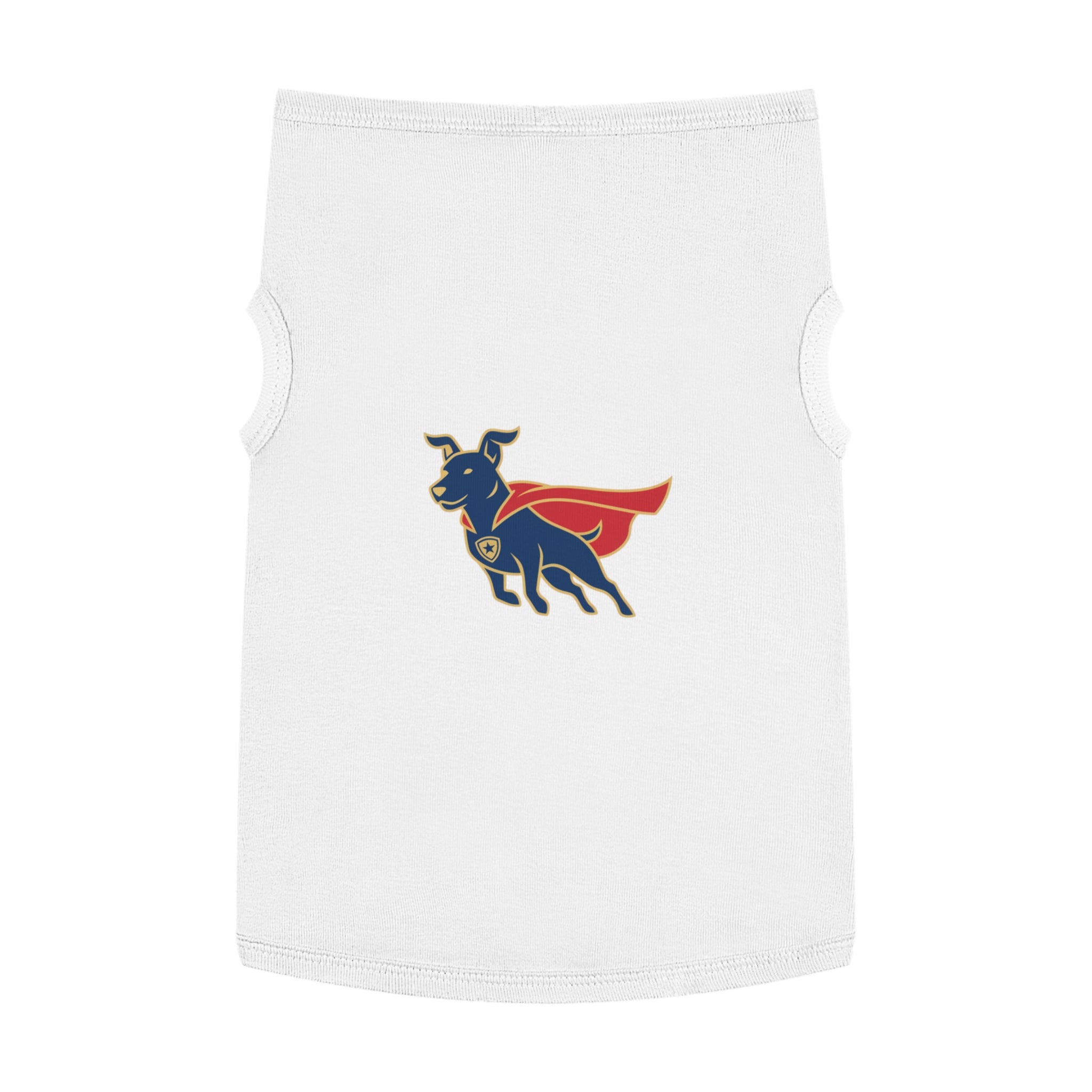 Super Pup Dog Tank Top – Cute Cape Puppy Pet Tee for Small Dogs