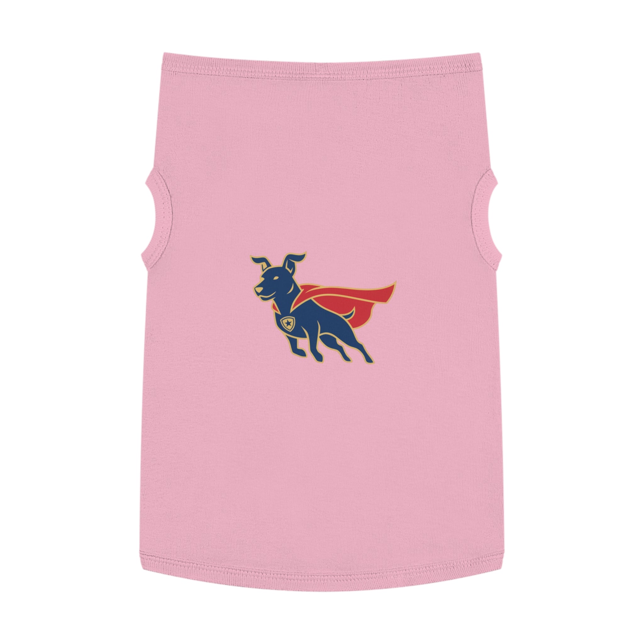 Super Pup Dog Tank Top – Cute Cape Puppy Pet Tee for Small Dogs