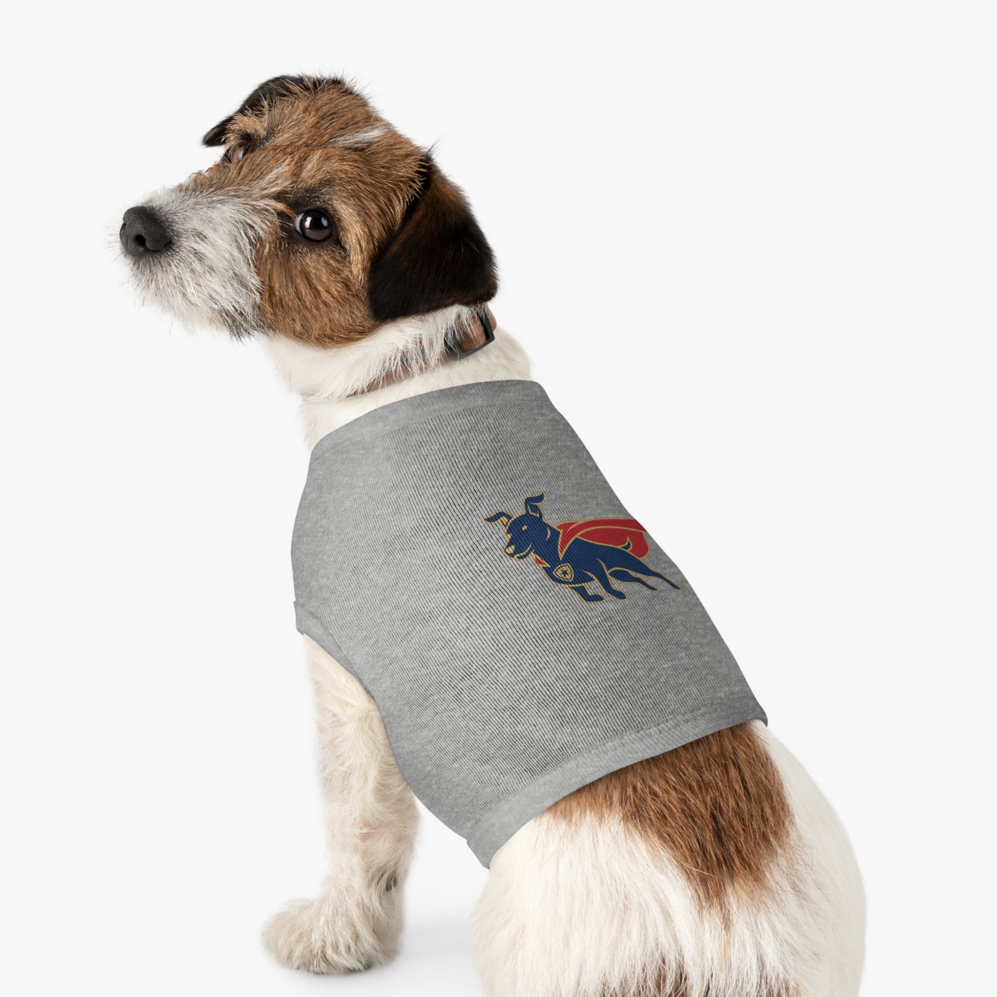 Super Pup Dog Tank Top – Cute Cape Puppy Pet Tee for Small Dogs