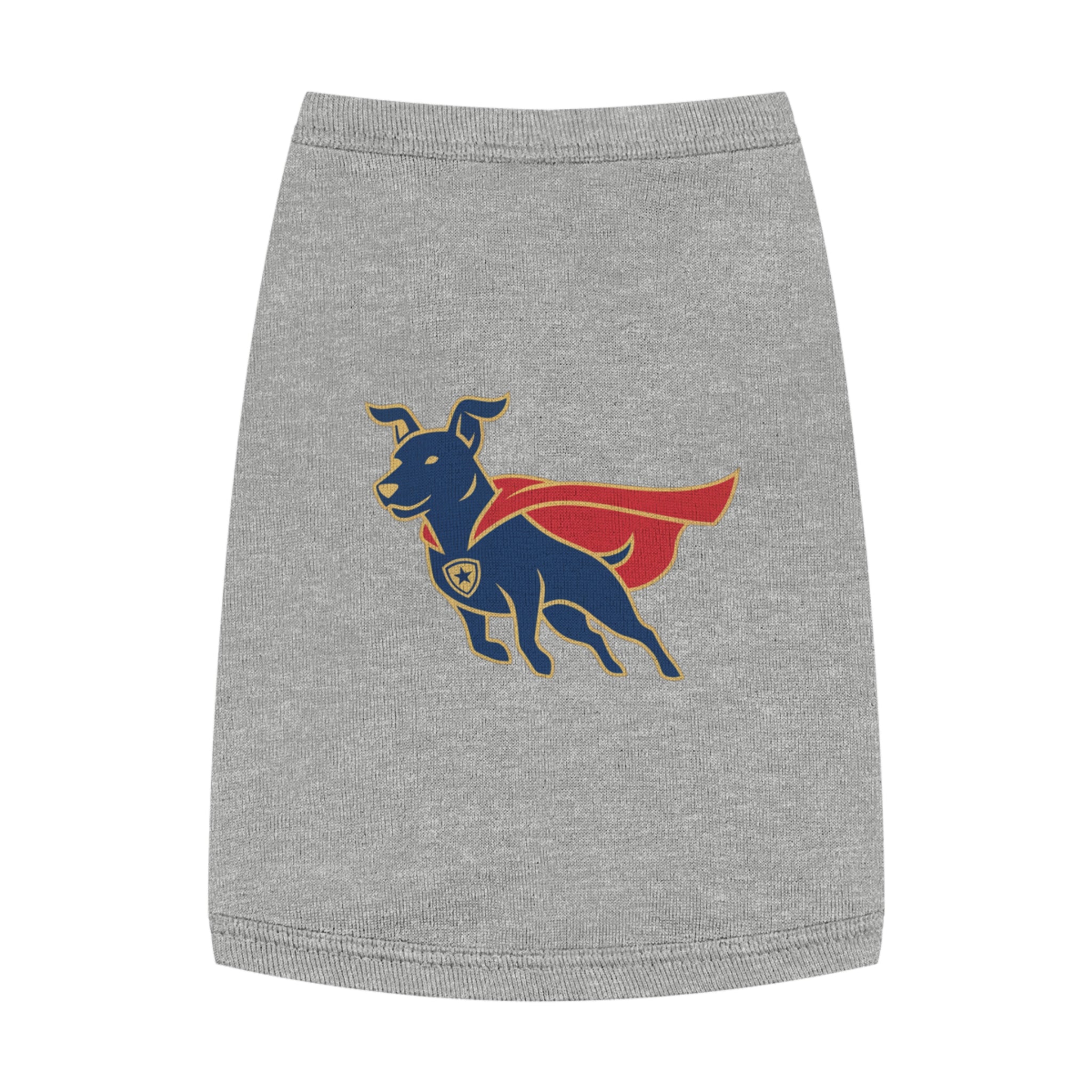 Super Pup Dog Tank Top – Cute Cape Puppy Pet Tee for Small Dogs