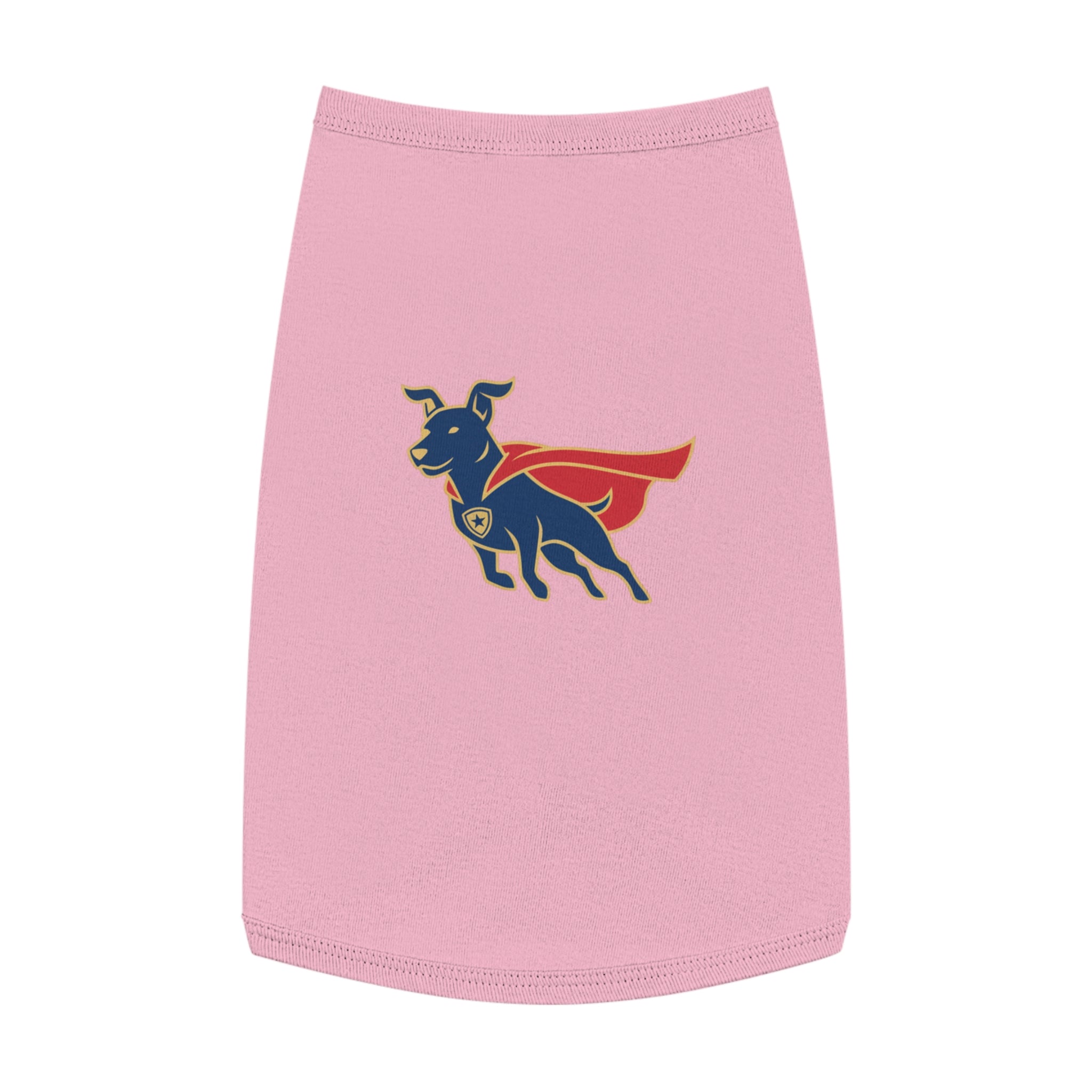 Super Pup Dog Tank Top – Cute Cape Puppy Pet Tee for Small Dogs
